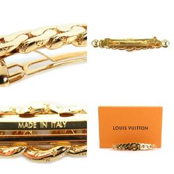 LOUIS VUITTON Valletta LV Accessoire 2D Metal Gold Women's M00403