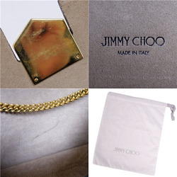 Jimmy Choo JIMMY CHOO Bag LOCKETT PETITE Shoulder Gold Chain Ladies Indigo Blue