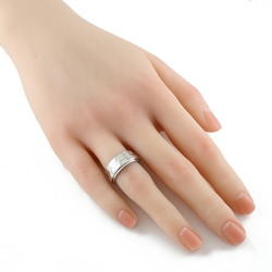 Piaget Possession Ring No. 9.5 18K K18 White Gold Diamond Women's PIAGET