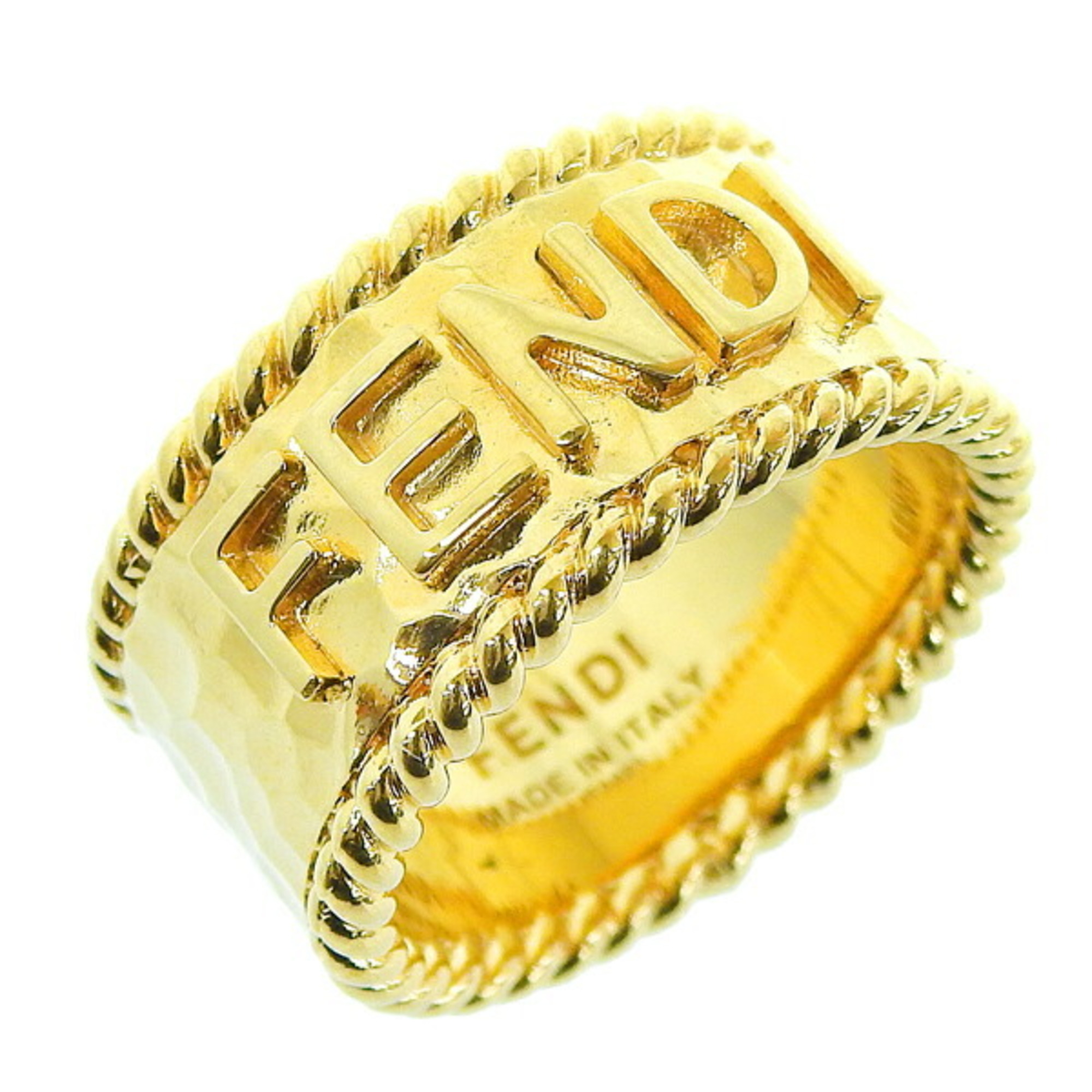 FENDI Ring #M Gold No. 20 Men's | eLADY Globazone