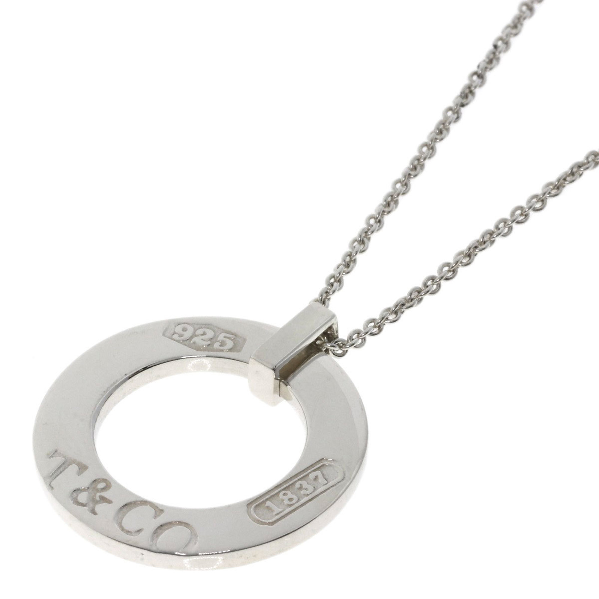 Tiffany 1837 Circle Necklace Silver Women's TIFFANY&Co.