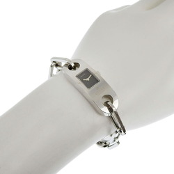 GUCCI Women's Quartz Battery Watch Chain Bracelet Black Dial 6100L