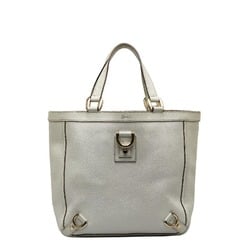 Gucci Abbey Handbag Tote Bag 130739 White Leather Ladies GUCCI