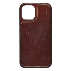 Hermes Bolduc Ribbon iPhone Case iPhone12 iPhone12Pro Fauve Brown Leather Women's HERMES
