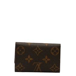 Louis Vuitton Monogram Multicle 6 Key Case M62630 Brown PVC Leather Women's LOUIS VUITTON