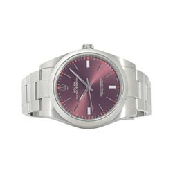 Rolex Oyster Perpetual 39 114300 Red Grape Dial Watch Men's
