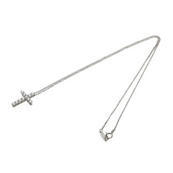 Tiffany Cross Small PT950 Necklace