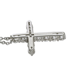 Tiffany Cross Small PT950 Necklace