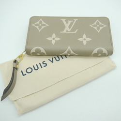 LOUIS VUITTON Zippy Wallet Monogram Empreinte Long Tourtrail Crème M69794