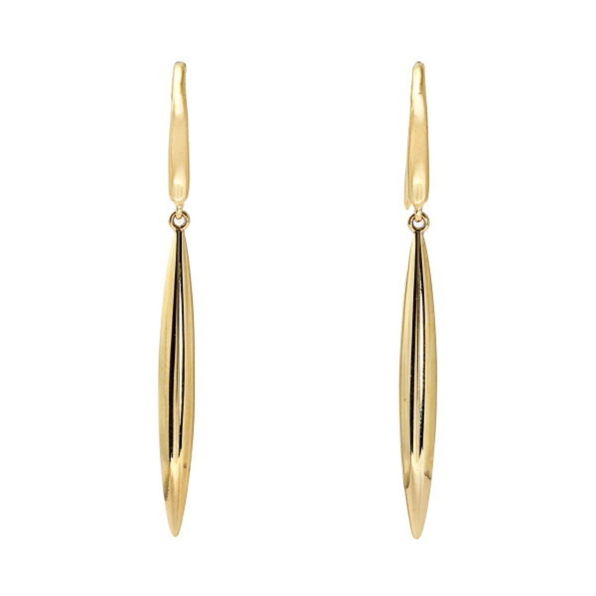 Tiffany K18YG yellow gold earrings