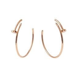 Cartier Just Ankle K18PG pink gold earrings