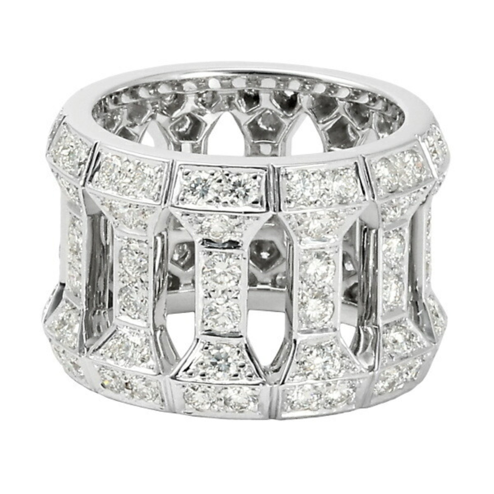 Cartier Antalia K18WG white gold ring