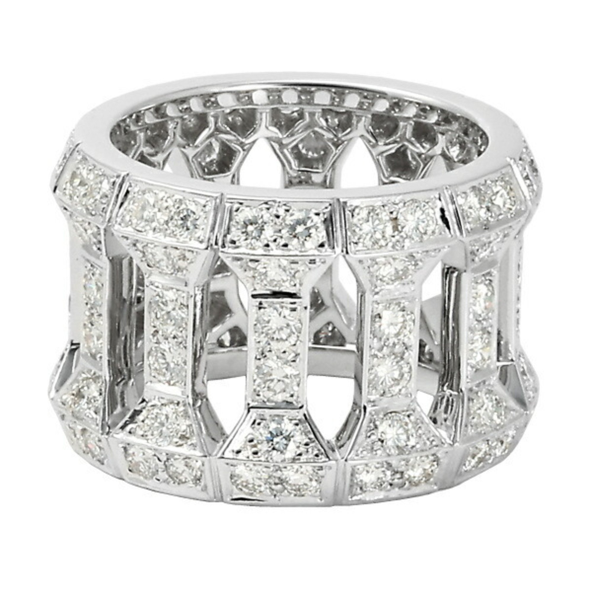 Cartier Antalia K18WG white gold ring