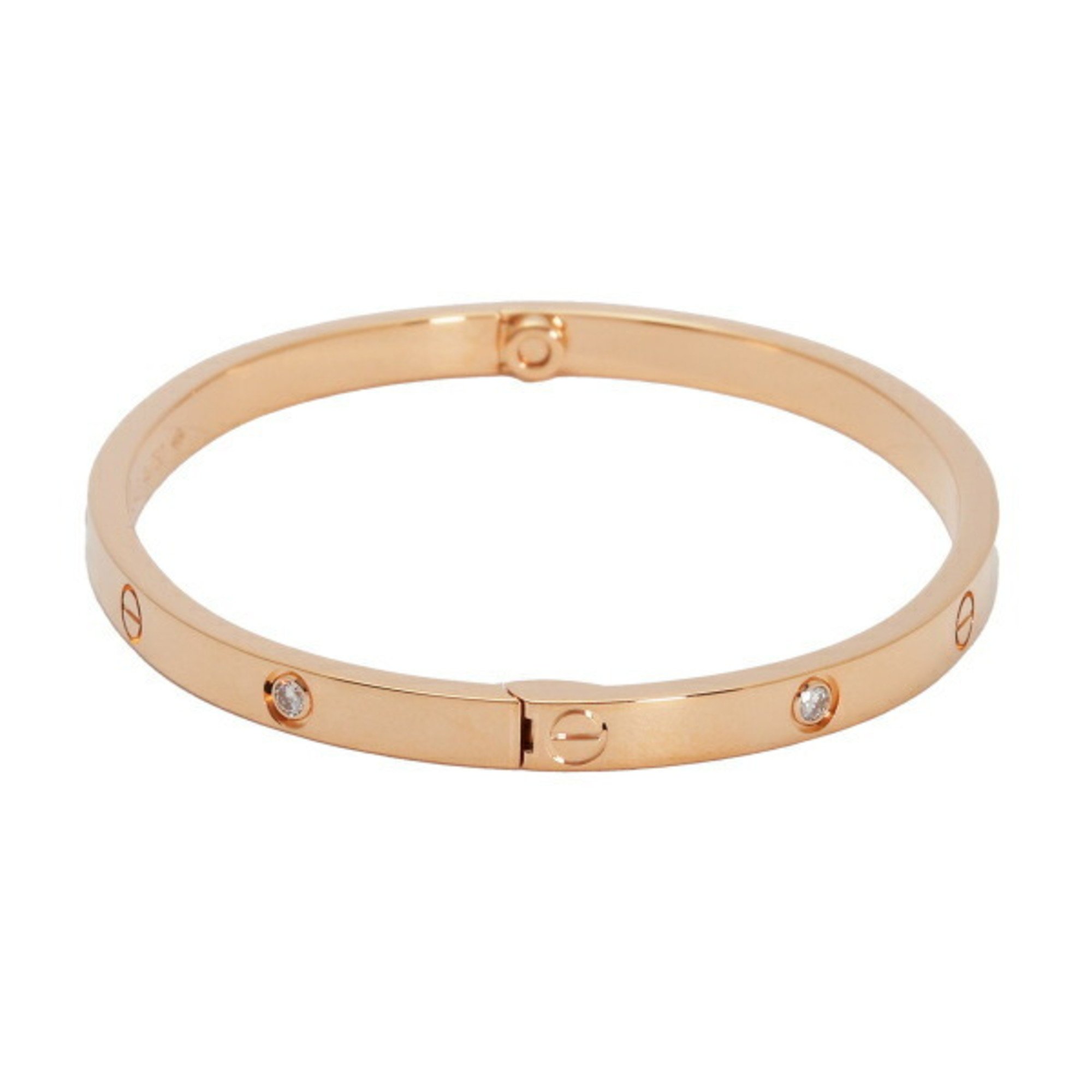 Cartier Love SM K18PG pink gold bracelet