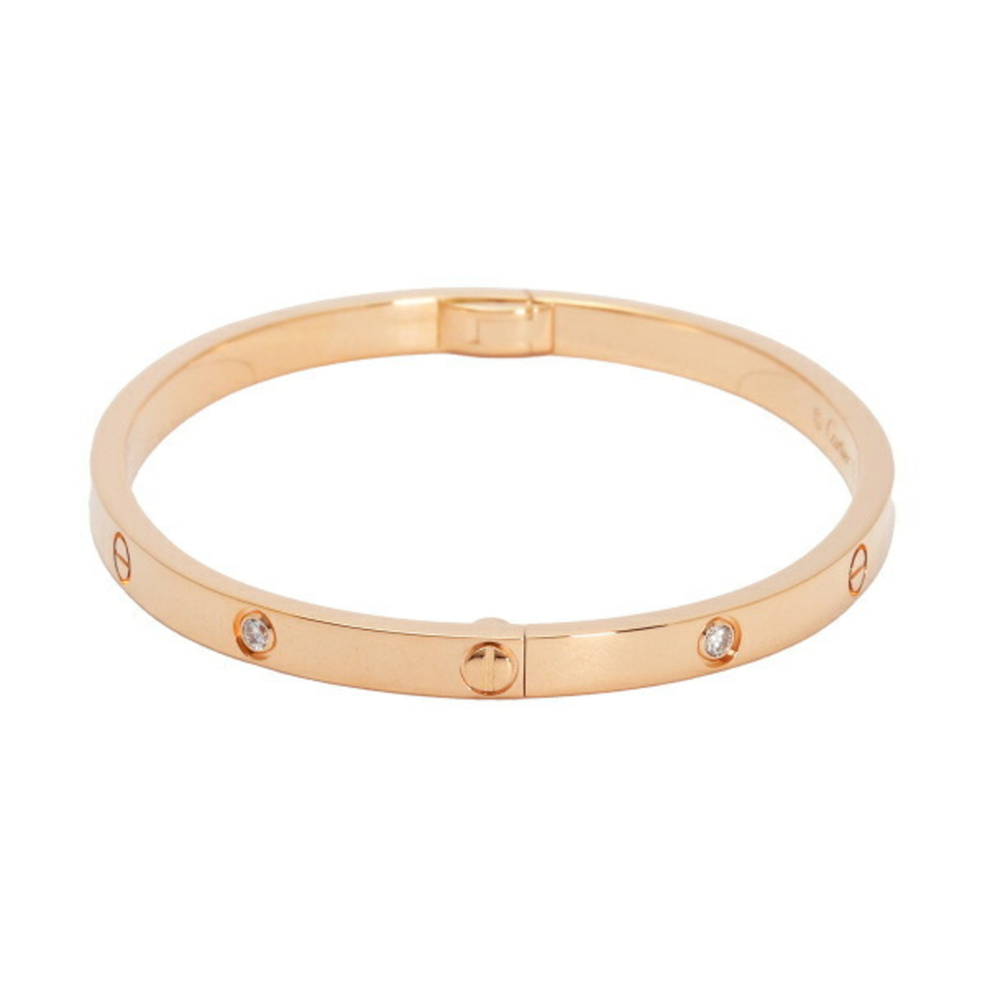 Cartier Love SM K18PG pink gold bracelet