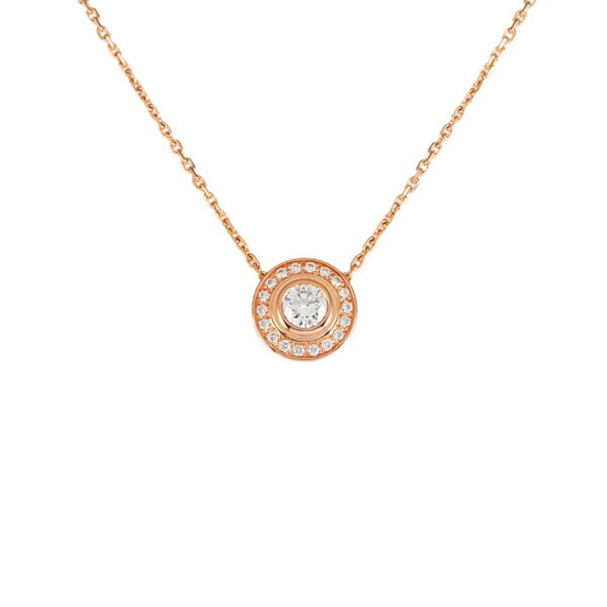 Cartier d'Amour (Diaman Leger) K18PG pink gold necklace