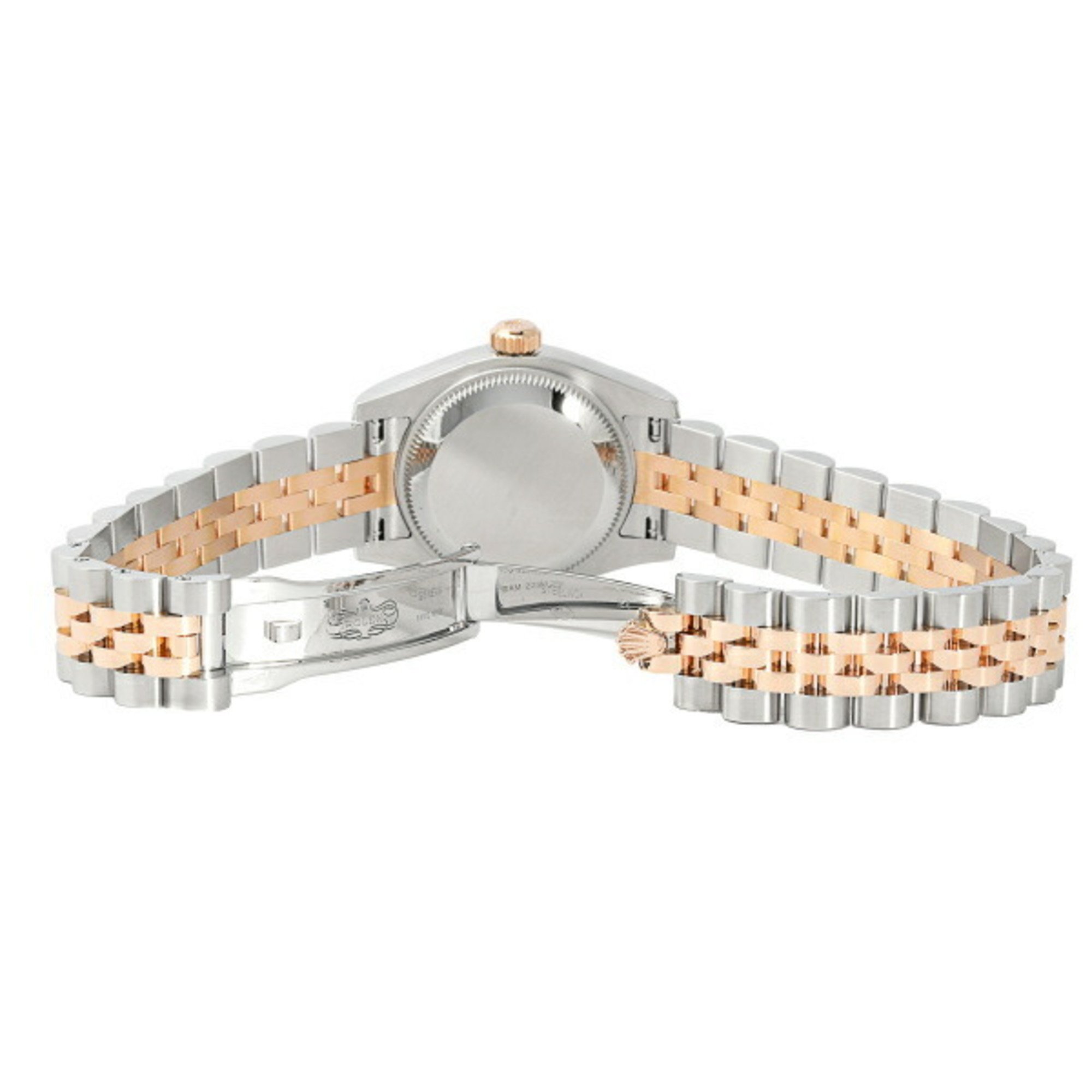 Rolex Datejust 26 179171 Pink/Roman Dial Watch Ladies
