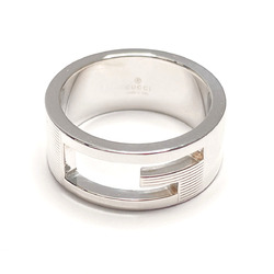 Gucci Branded Cutout G Ring Silver 925 GUCCI Women's