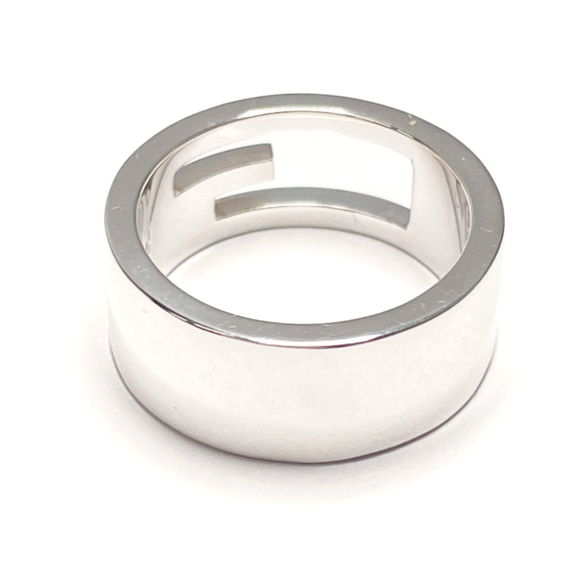 Gucci Branded Cutout G Ring Silver 925 GUCCI Women's