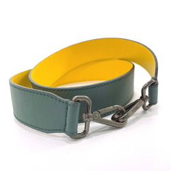 Fendi Strap You Bicolor Shoulder Leather FENDI Unisex Green