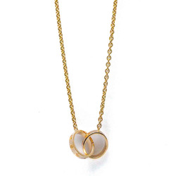 Cartier Love B7212900 Pink Gold (18K) No Stone Men,Women Fashion Pendant Necklace (Pink Gold)
