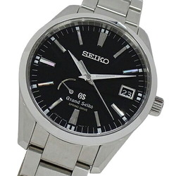 Grand Seiko GRAND SEIKO GS 9R65-0BM0 SBGA101 Watch Men's Date Spring Drive Power Reserve Automatic Winding AT Stainless Steel SS Silver Black