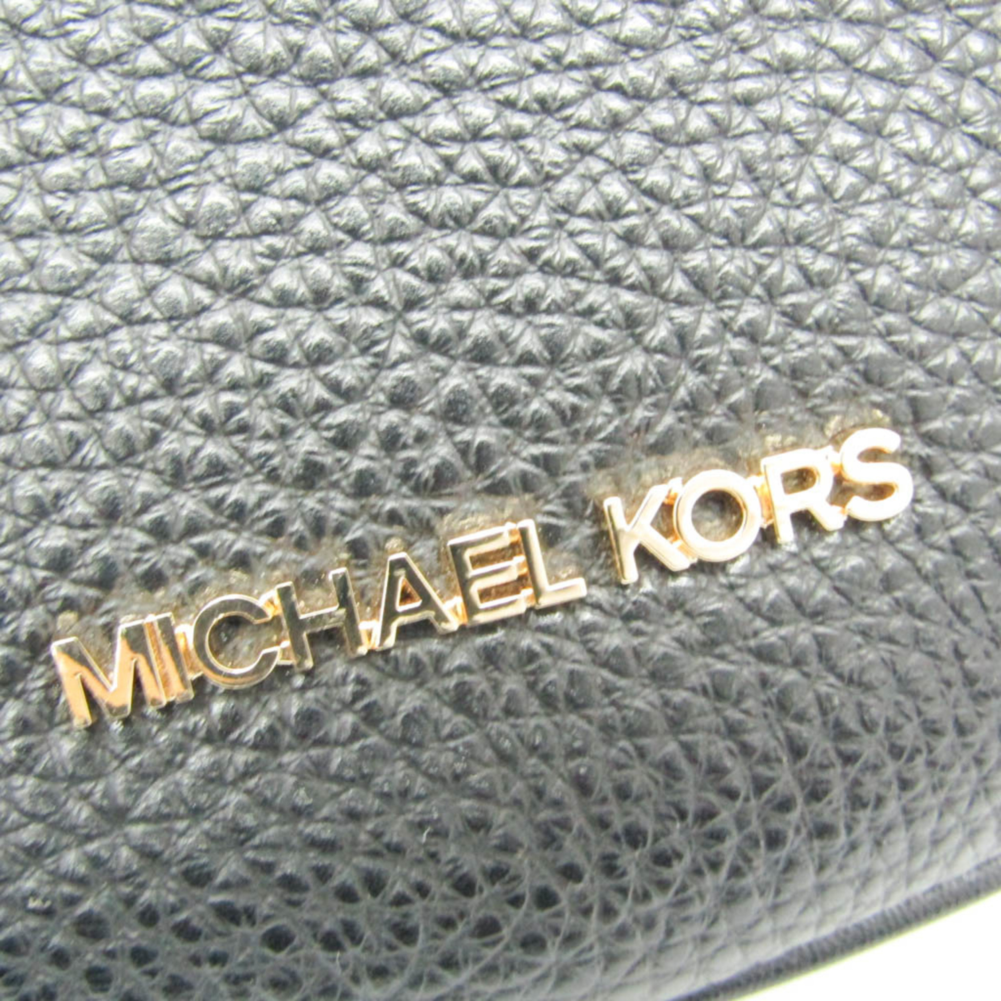 Michael Kors DOVER 35R3G4DC5L Women's Leather Shoulder Bag Black