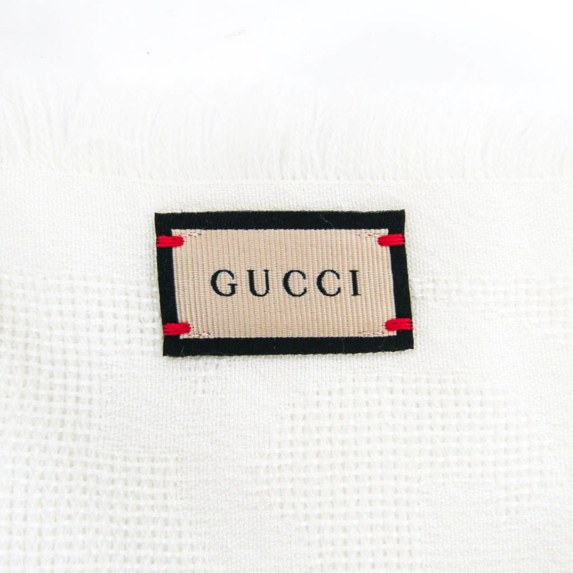 Gucci Women's Wool Cashmere Stole Cream
