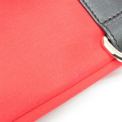 Valentino Garavani PY2B0612YPD Women,Men Canvas,Leather Backpack Black,Red Color