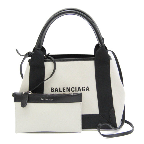 Balenciaga navy cabas discount xs