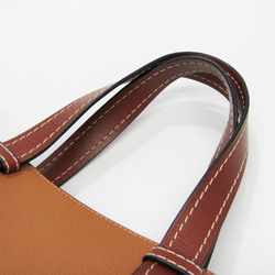 Loewe Gate Top Handle Bag Small 321.12.U61 Women's Leather Handbag,Shoulder Bag Brown,Dark Brown