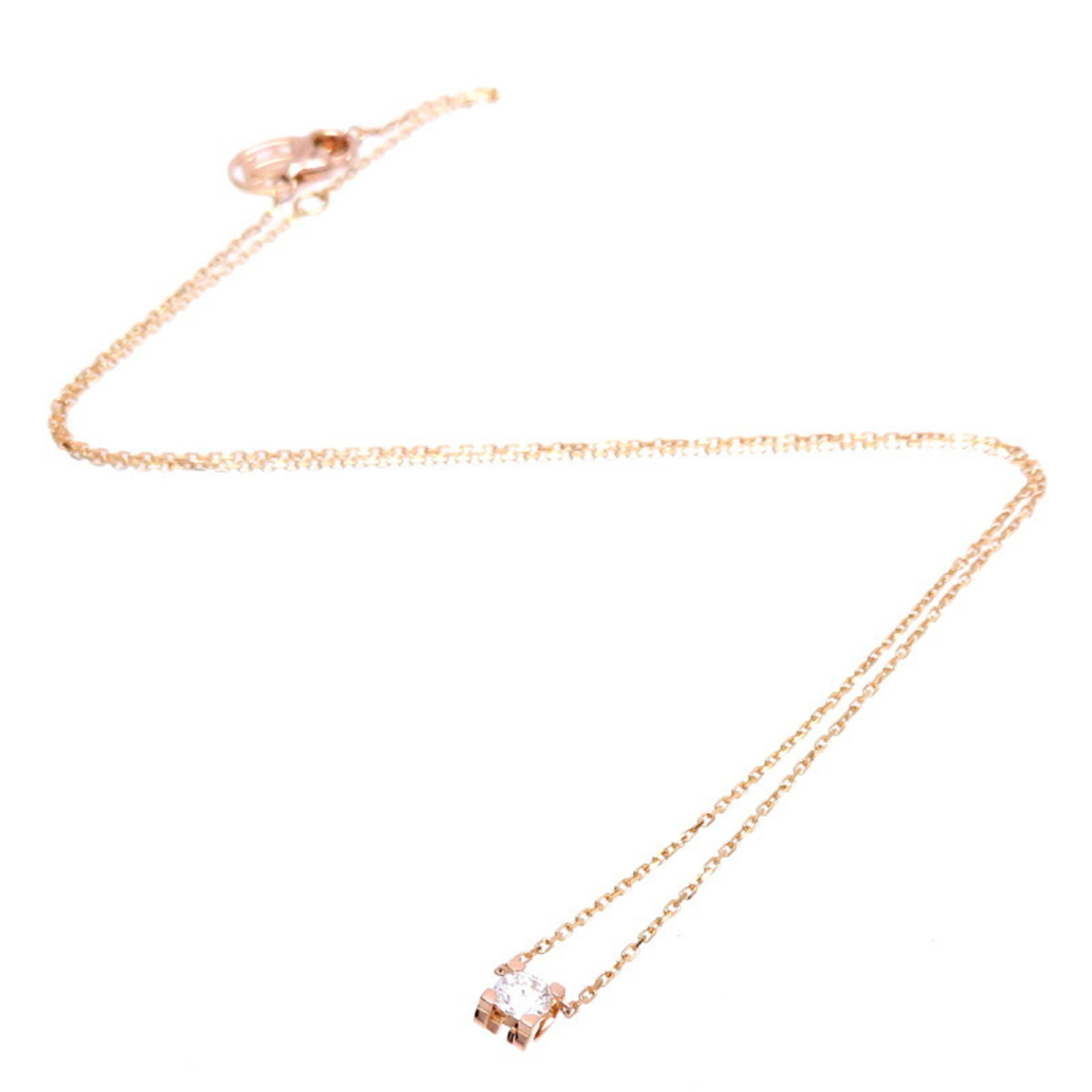 Cartier C de Diamond Ladies Necklace N7413800 750 Pink Gold