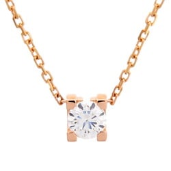 Cartier C de Diamond Ladies Necklace N7413800 750 Pink Gold