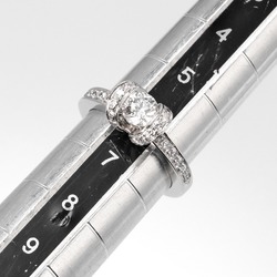 Tiffany Ribbon Solitaire No. 6 Ring 0.40ct/VVS2/I/2EX Pt950 Platinum Diamond TIFFANY&Co.