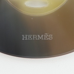 HERMES Lift GM Necklace 044536FL Buffalo Horn Made in Vietnam Brown Ladies