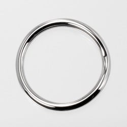 Tiffany Curved Band Ring 2mm No. 9 3.87g Pt950 Platinum TIFFANY&Co.