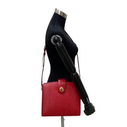 LOUIS VUITTON Vintage Capuchin Epi Leather Genuine Shoulder Bag Crossbody Red