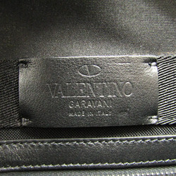 Valentino Garavani DREAM ISLAND RED DRAGON TY0B0924PDN Men's Nylon,Leather Shoulder Bag,Sling Bag Green