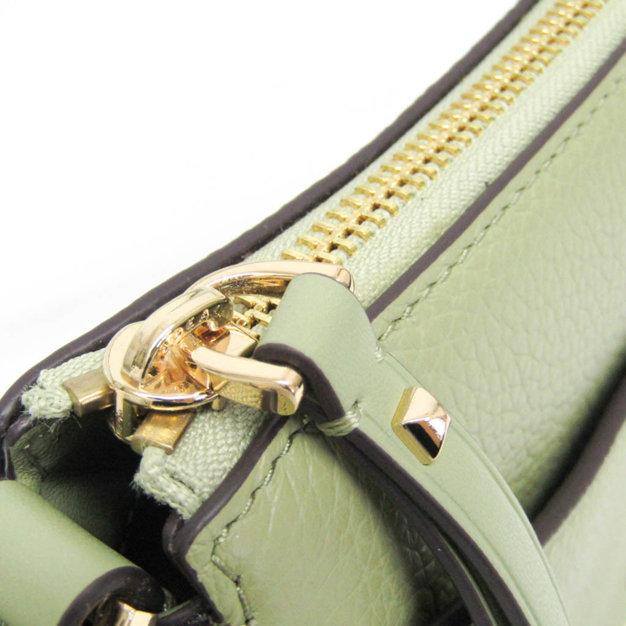 Michael Kors DOVER 35R3G4DC5L Women's Leather Shoulder Bag Green