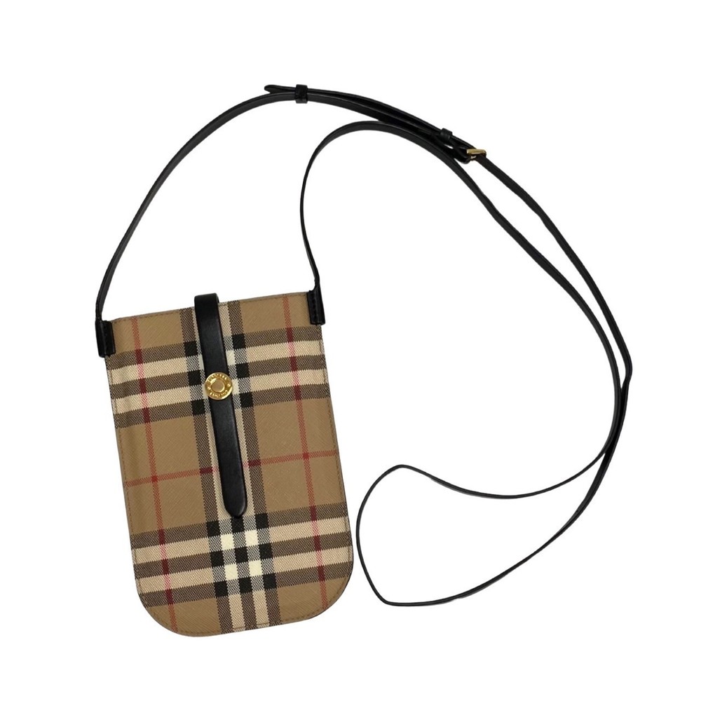 Burberry nova best sale check pochette