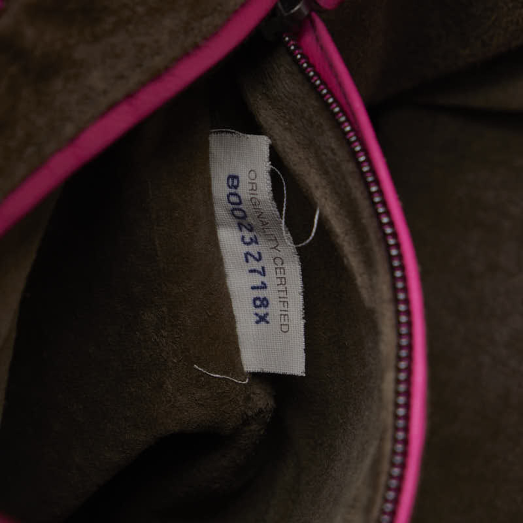 Bottega Veneta Intrecciato Handbag Tote Bag Pink Beige Leather Women's BOTTEGAVENETA