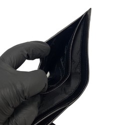 Salvatore Ferragamo Vara Hardware Calf Leather Genuine Bifold Wallet Black