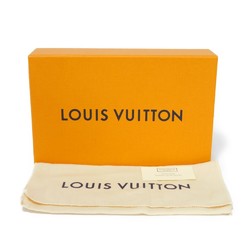 LOUIS VUITTON Long Wallet Zippy Vertical LV Logo Round Zipper Monogram Eclipse Noir M62295 Men's Billfold