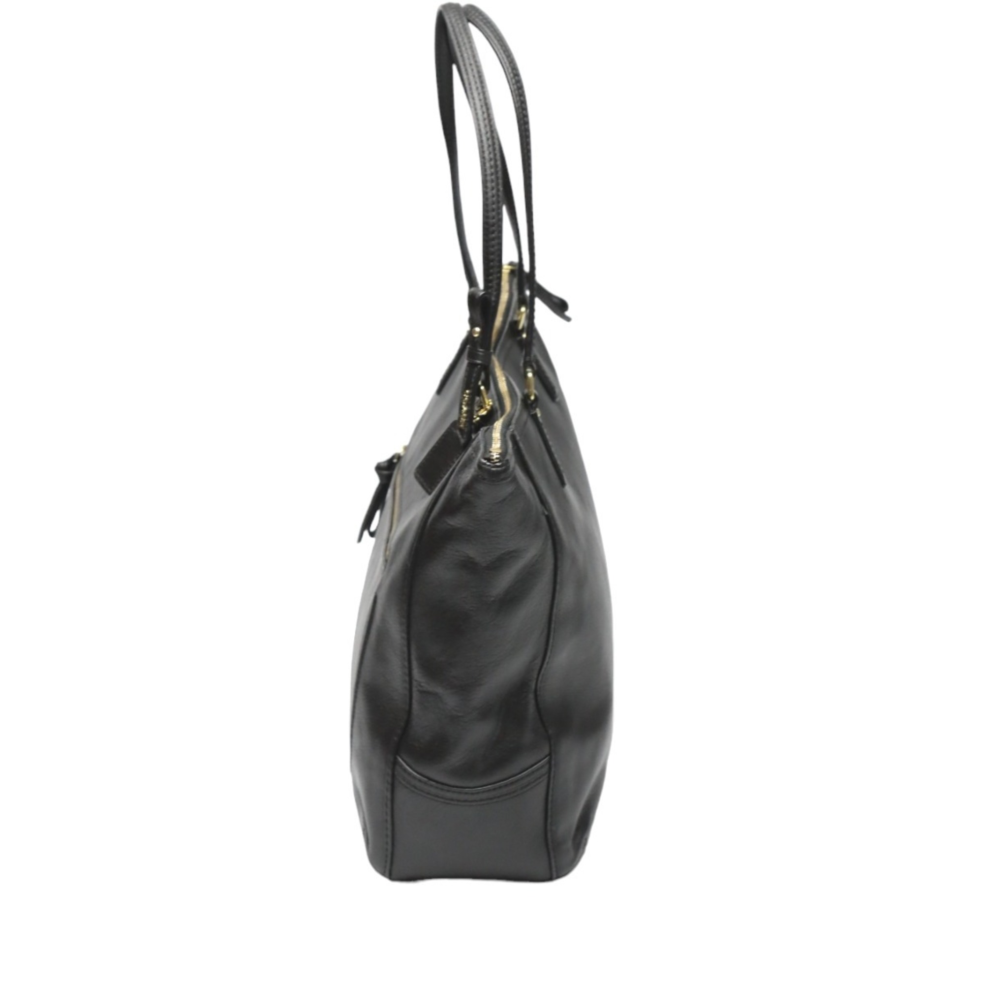 COACH Shoulder Zipper Tote Poppy 25045 Coach Black Bag