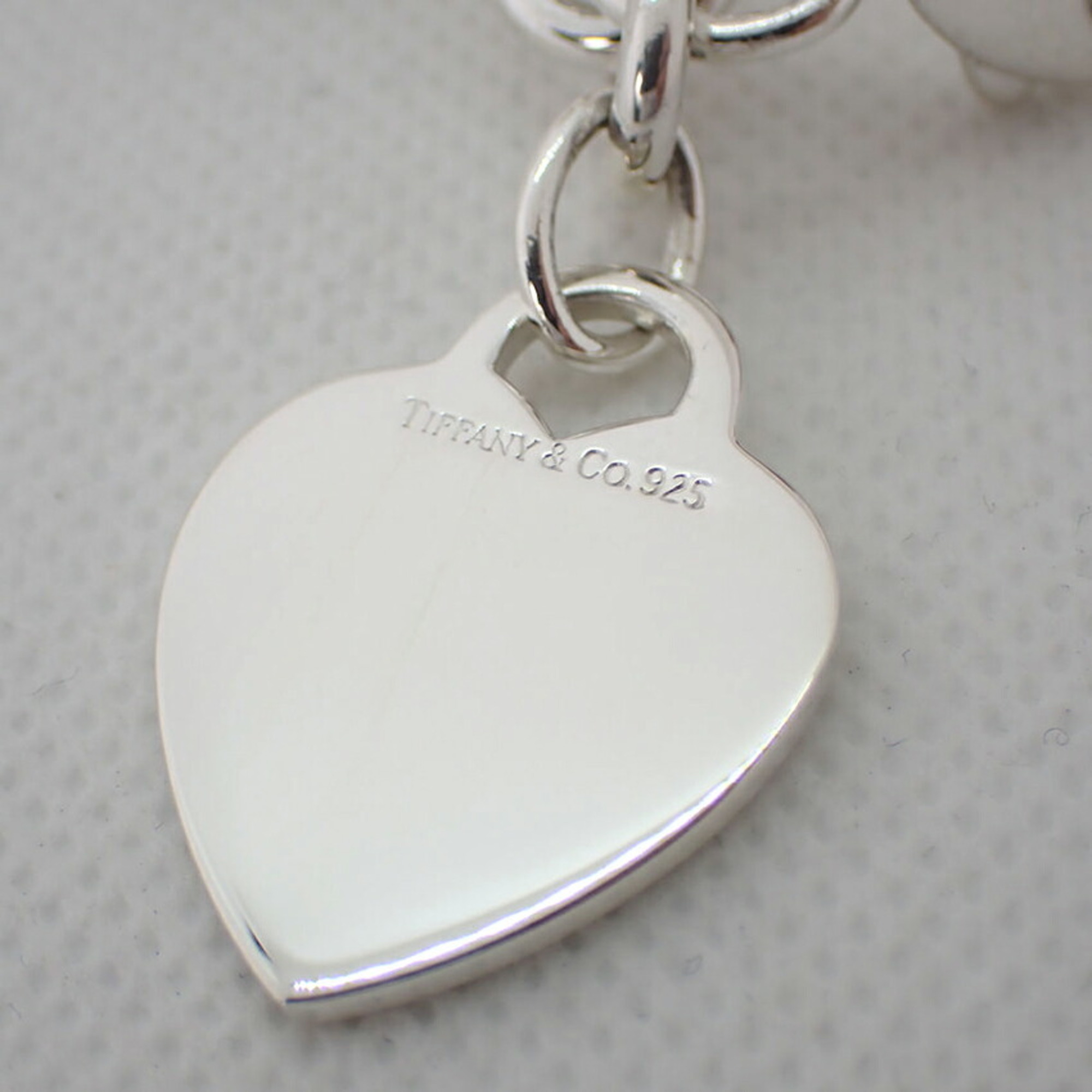 TIFFANY 925 heart tag bracelet