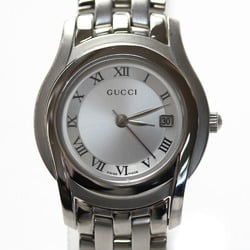 GUCCI G Class Ladies Watch 5500L/YA055506 Silver Quartz