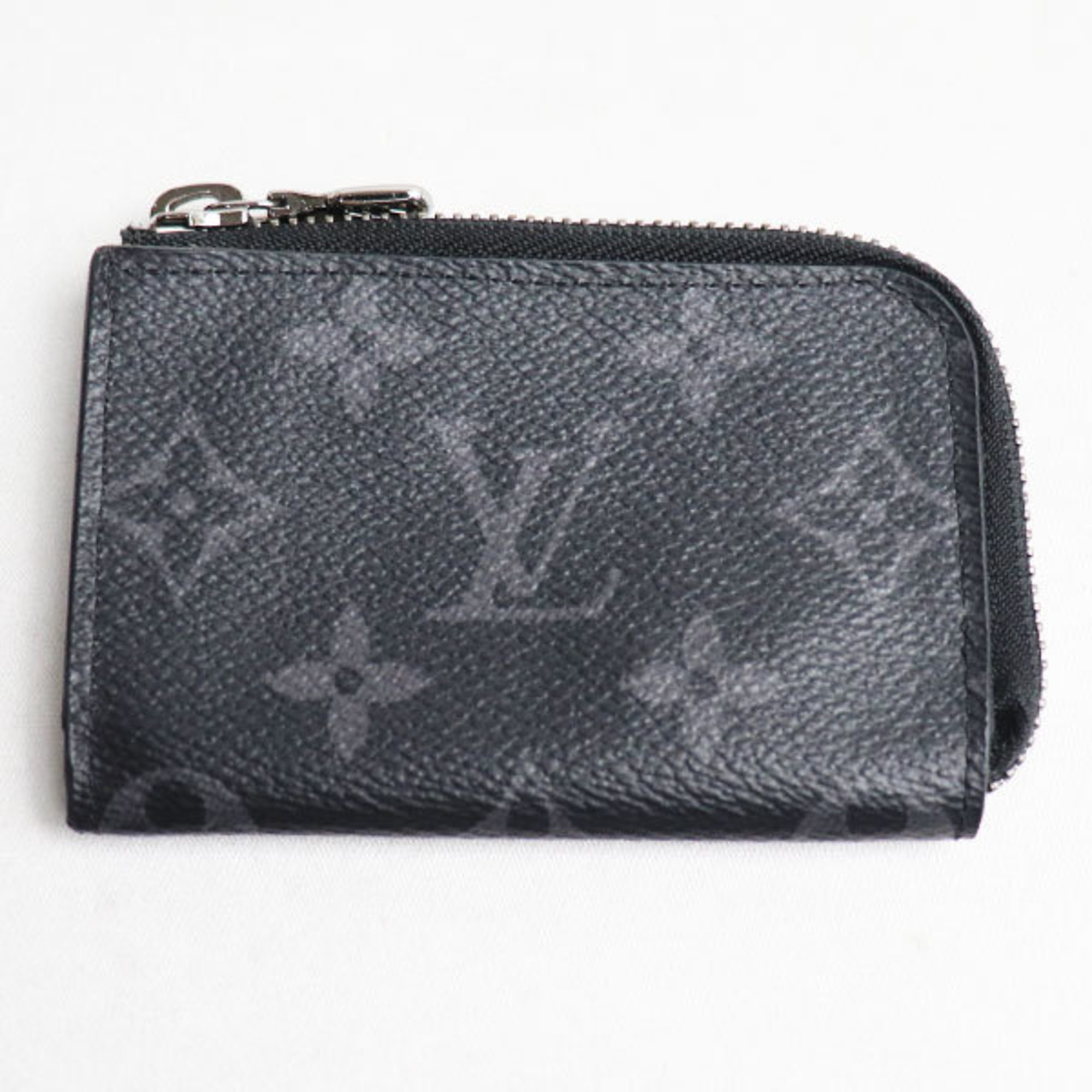 Louis Vuitton LOUIS VUITTON Eclipse Coin Purse Case Portomone Joule M63536