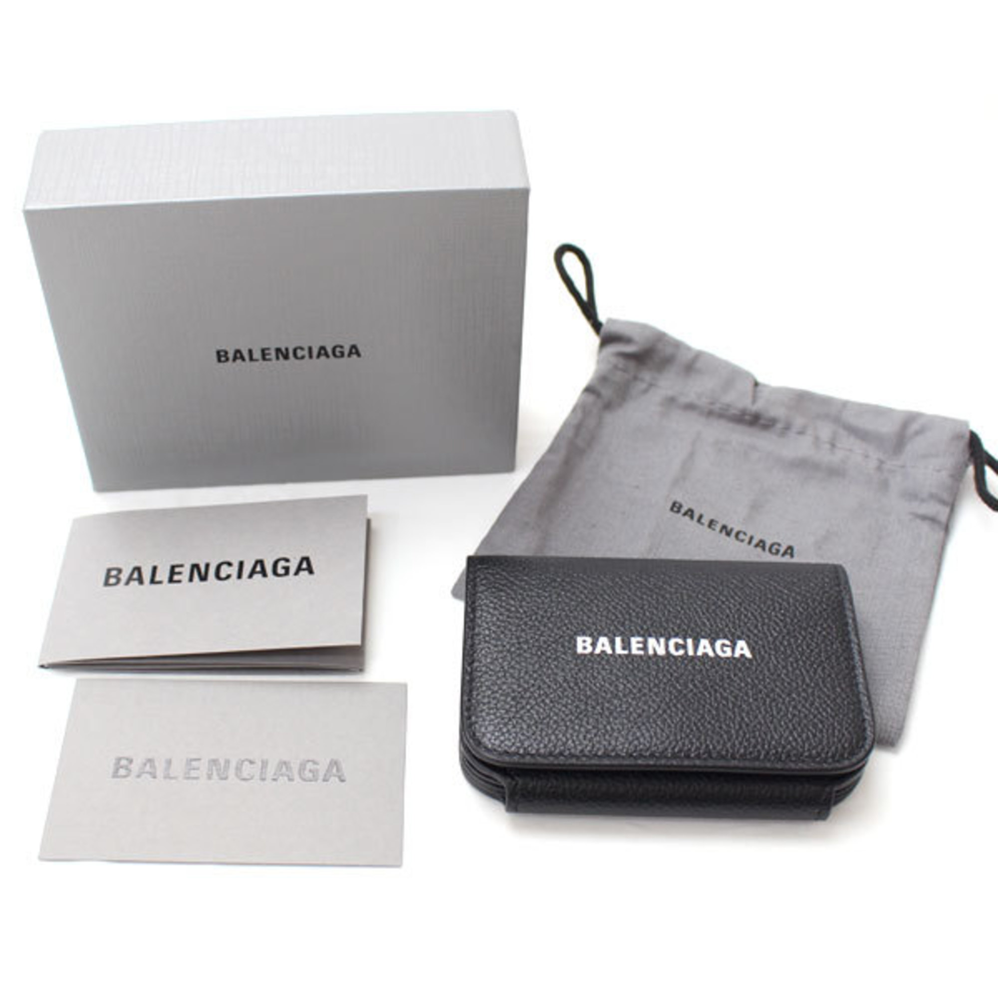 BALENCIAGA Balenciaga Card Case Black 634856 1090 1IZIM Unisex