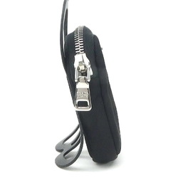 PRADA Smartphone Case Holder Nylon Black Unisex 1ZT016