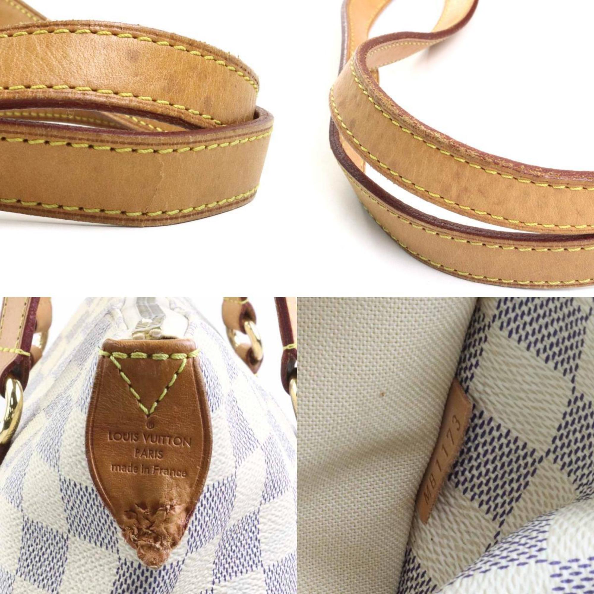 LOUIS VUITTON Shoulder Bag Damier Azur Totally MM Canvas Azure Women's N51262